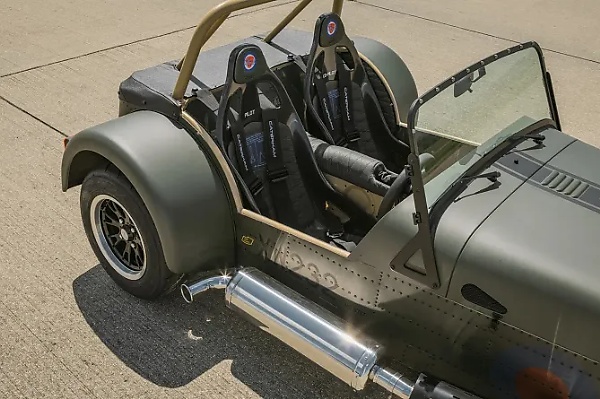 Caterham And Royal Air Force Unveils One-off Sports Car Built From Retired Helicopter's Parts - autojosh 