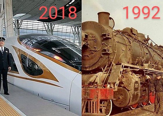 Meet Chinese Who Rose From Driving 60 km/h Steam Locomotives To 350 km/h Bullet Trains - autojosh