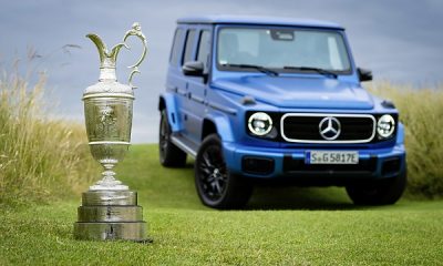 The Electric Mercedes G-Class Carries Trophy Back To Golf Championship “The Open” - autojosh