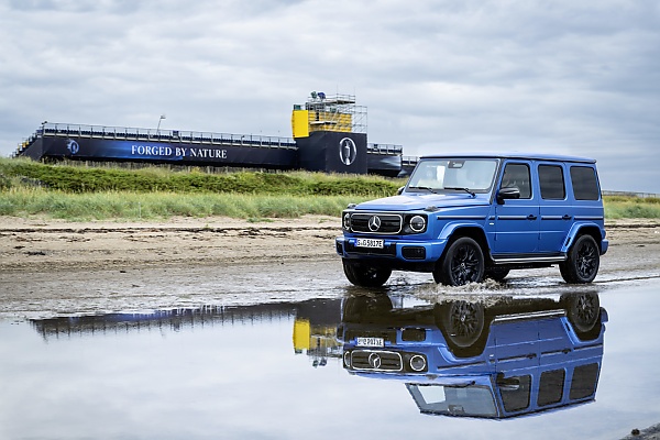 The Electric Mercedes G-Class Carries Trophy Back To Golf Championship “The Open” - autojosh 