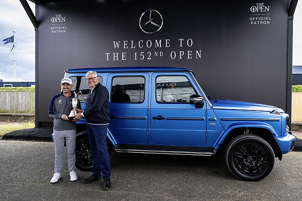 The Electric Mercedes G-Class Carries Trophy Back To Golf Championship “The Open” - autojosh 