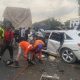 LASEMA Used Specialized Tools To Remove Toyota Venza Driver After Crashing Into Stationary Truck - autojosh