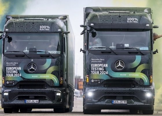 Two Mercedes eActros 600 Trucks Returns To Germany After Completing A Tour Across 22 Countries - autojosh