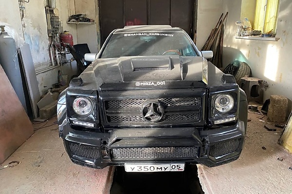 Face/Off : A Russian Swapped The Faces Of Mercedes G-Class And E-Class - See The Results (Photos) - autojosh 