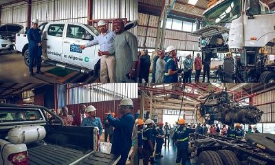 NADDC DG Tours Lanre Shittu Motors Assembly Plant That Produces Trucks, CNG-powered Pickups - autojosh