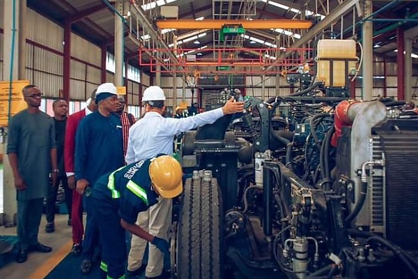 NADDC DG Tours Lanre Shittu Motors Assembly Plant That Produces Trucks, CNG-powered Pickups - autojosh 