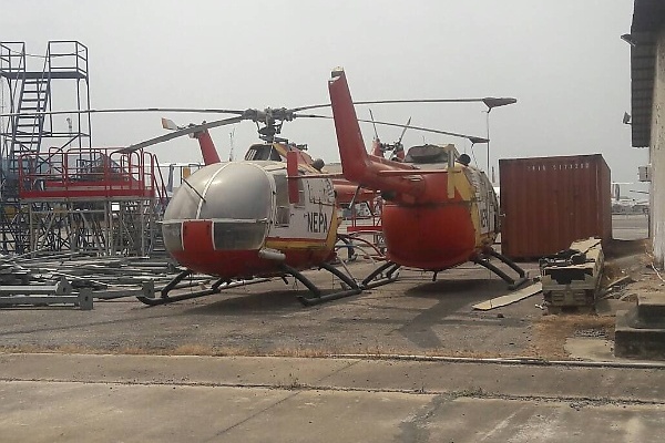 Today's Photos : The Infamous NEPA Had Helicopters Used For Carrying Out inspections, Repair Works - autojosh 