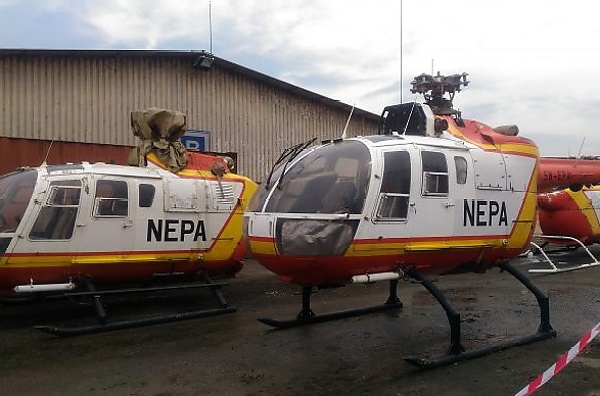 Today's Photos : The Infamous NEPA Had Helicopters Used For Carrying Out inspections, Repair Works - autojosh