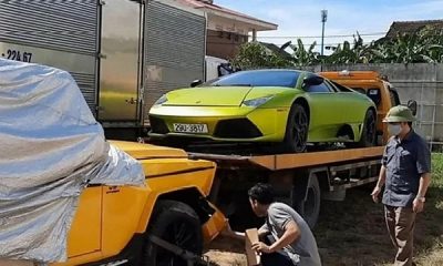 Vietnam Demolish Smuggled Lamborghini And G-Class After Being Left Unclaimed For 4 Years - autojosh
