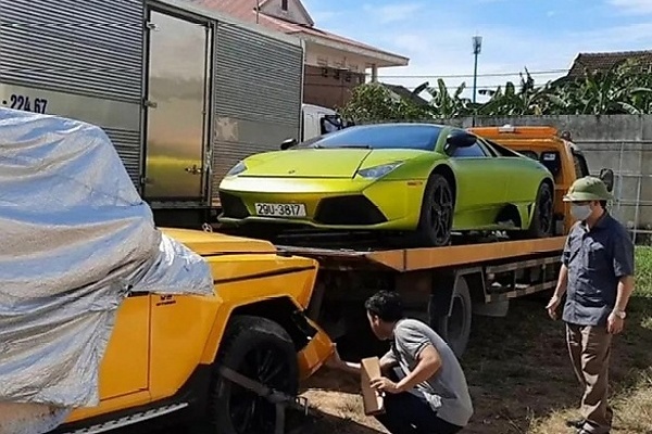 Vietnam Demolish Smuggled Lamborghini And G-Class After Being Left Unclaimed For 4 Years - autojosh