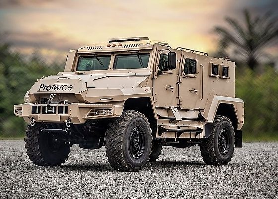 Proforce Launches Its Latest Mine Resistant Ambush Protected Vehicle (MRAP), Named ‘PF Hulk’ - autojosh