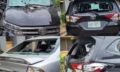 Protesting Staff And Students At FCE (T) Akoka Damages 5 Vehicles, 32 Suspects Arrested - autojosh