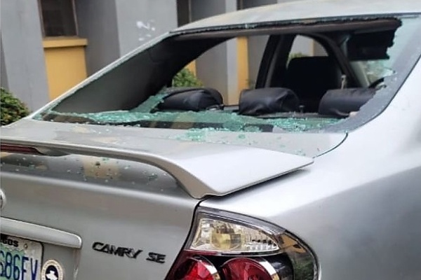 Protesting Staff And Students At FCE (T) Akoka Damages 5 Vehicles, 32 Suspects Arrested - autojosh 