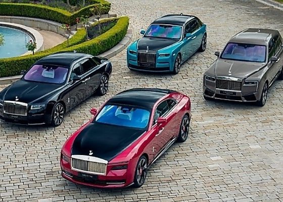 Rolls-Royce Displays Bespoke Phantom Extended, Cullinan Series II, Ghost And Spectre At Festival of Speed 2024 - autojosh