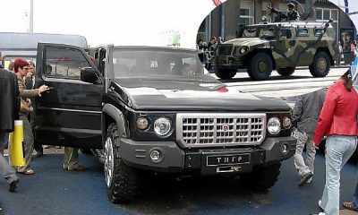 Russian Hummer : Check Out GAZ-3121 (Tigr-2) SUV Based On Military Vehicle - autojosh