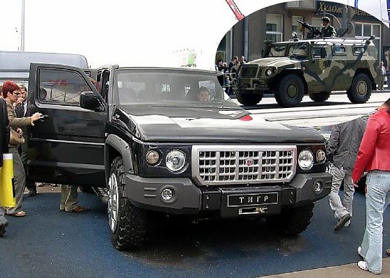 Russian Hummer : Check Out GAZ-3121 (Tigr-2) SUV Based On Military Vehicle - autojosh