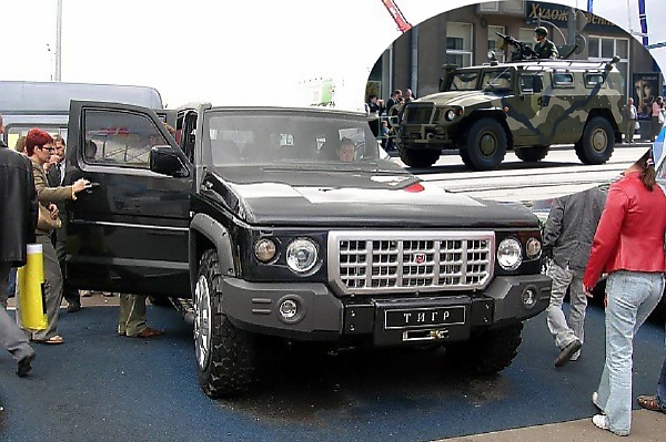 Russian Hummer : Check Out GAZ-3121 (Tigr-2) SUV Based On Military Vehicle - autojosh