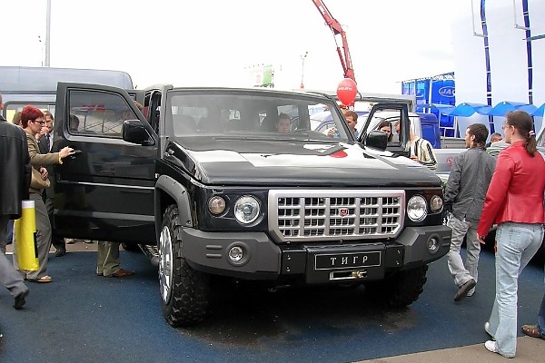 Russian Hummer : Check Out GAZ-3121 (Tigr-2) SUV Based On Military Vehicle - autojosh 