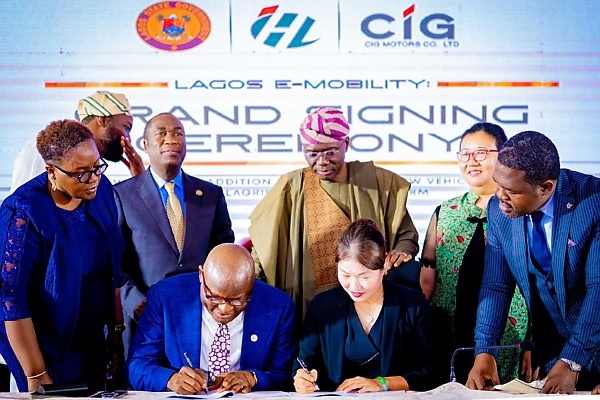 Sanwo-Olu Signs New LAGRIDE Partnership With CIG Motors For Acquisition Of 5,000 Vehicles - autojosh 