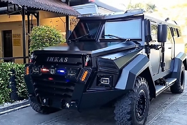 Ex-boxer, Senator Manny Pacquiao Shows Off His Armored INKAS Sentry Civilian - autojosh 