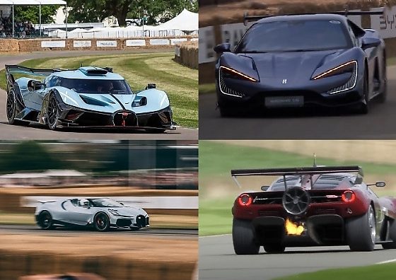 Here Are Some Of The Supercars Who Took On The Legendary “Hill Climb” At The 2024 Goodwood Festival Of Speed - autojosh