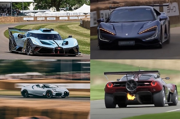 Here Are Some Of The Supercars Who Took On The Legendary “Hill Climb” At The 2024 Goodwood Festival Of Speed - autojosh