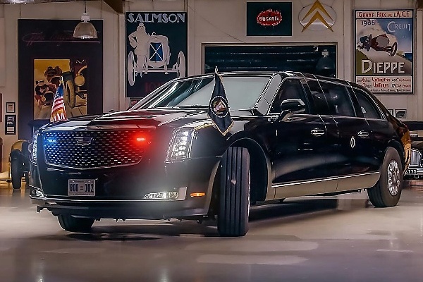 U.S Presidential Limousine “The Beast” Rolls Into Jay Leno's Garage As The Most Important To Ever - autojosh