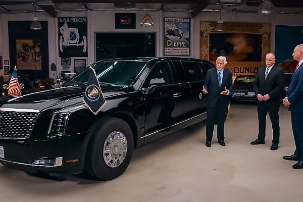 U.S Presidential Limousine “The Beast” Rolls Into Jay Leno's Garage As The Most Important To Ever - autojosh 