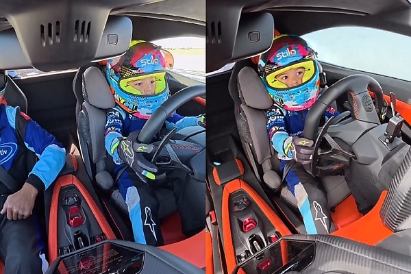 Watch 5 Year Old Kid Expertly Drive His Dad's Lamborghini Revuelto To A Record Speed Of 194-mph - autojosh 