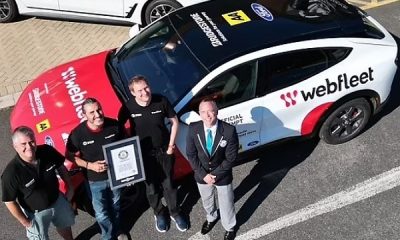 569 Miles : Bridgestone's Webfleet Breaks World Record For Longest EV Journey On A Single Charge - autojosh