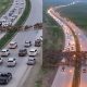 Today's Photos : Herd Of Camels Crossing The Highway Causes Massive Traffic In Oil-rich Oman - autojosh