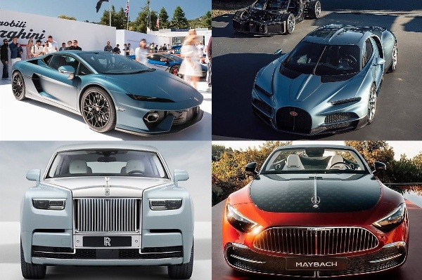 Lamborghini Temerario, Bugatti Tourbillon, Rolls-Royce Phantom Scintilla, Mercedes-Maybach SL 680, Cars Unveiled At The Quail - autojosh