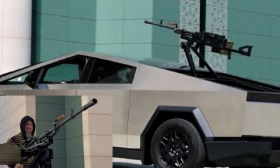 Elon Musk Denies Gifting Russian Warlord, Putin's Friend A Machine Gun-mounted Tesla Cybertruck - autojosh