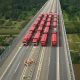 Germany Parks 24 Trucks On 50-year-old Bridge To Test How Much It Could Still Withstand - autojosh