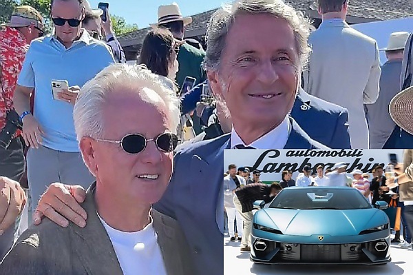 Pagani Founder Horacio Showed Up At Lamborghini Stand During The Unveiling Of 2025 Temerario Sports Car - autojosh