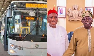 Innoson Chairman Meets With President Tinubu In Aso Villa, Discusses CNG-powered Buses - autojosh