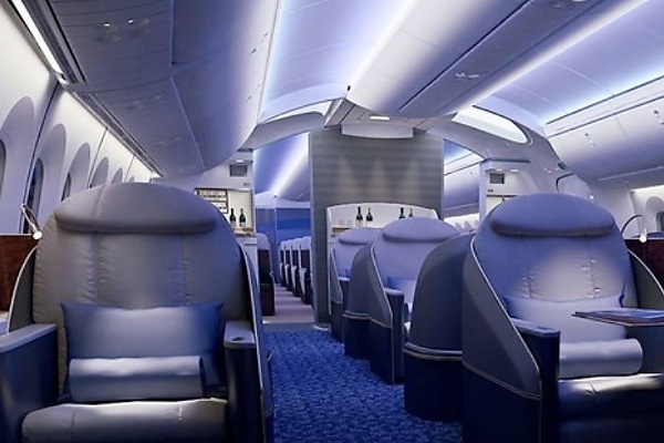 Inside The Boeing Business Jet 787 Dreamliner Before The Seats Are Installed - autojosh 