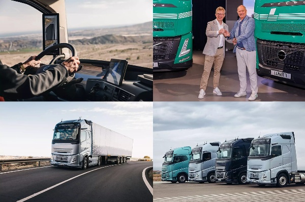 Hauler Orders 1,500 Volvo Trucks - Model Uses Vegetable Oil As Fuel, Camera Monitor Instead Of Regular Mirrors - autojosh