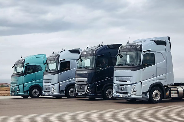 Hauler Orders 1,500 Volvo Trucks - Model Uses Vegetable Oil As Fuel, Camera Monitor Instead Of Regular Mirrors - autojosh 