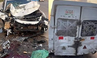 LASTMA Arrest Drunk Toyota Camry Driver After Hitting Pedestrians, Crashing Into A Bus - autojosh