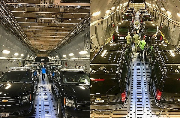 Massive Cargo Planes : Inside C-5 Galaxy, C-17 Globemaster That Carries US President’s Limousines - autojosh 