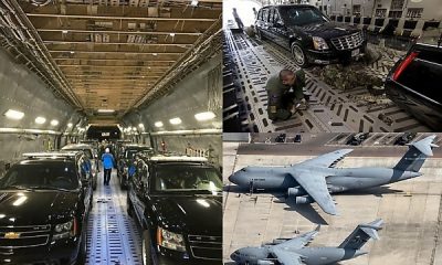 Massive Cargo Planes : Inside C-5 Galaxy, C-17 Globemaster That Carries US President’s Limousines - autojosh