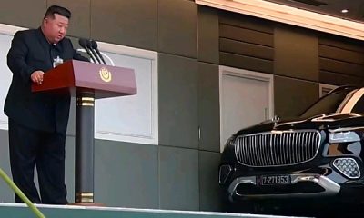 North Korea Kim Jong-un’s New Mercedes-Maybach GLS 600 Spotted Inside His Armored Train - autojosh