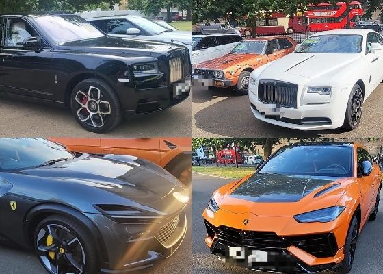 Street Racing : Cullinan, Urus And Purosangue Among 60 Supercars Worth $8m Seized By Met Police - autojosh