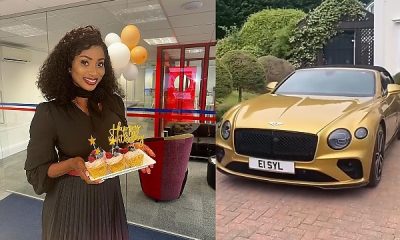 Ex-beauty Queen, Sylvia Emechete, Receives Bentley Continental GTC As Birthday Gift From Her Husband - autojosh