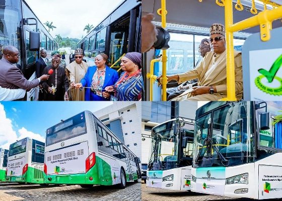 Tinubu Commissions Thirty 100-passenger Innoson CNG-powered Hybrid Buses - autojosh