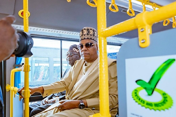 Tinubu Commissions Thirty 100-passenger Innoson CNG-powered Hybrid Buses - autojosh 