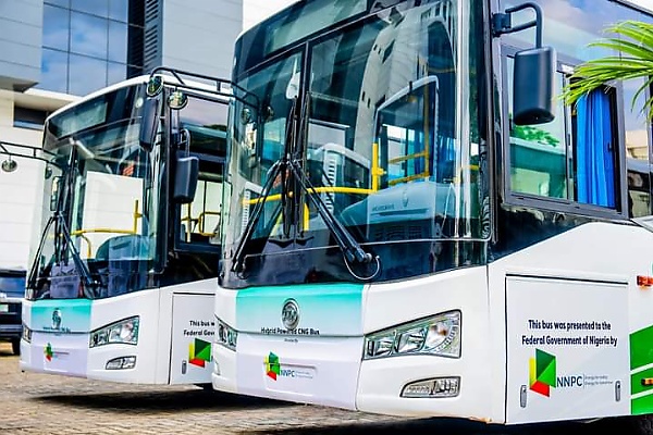 Tinubu Commissions Thirty 100-passenger Innoson CNG-powered Hybrid Buses