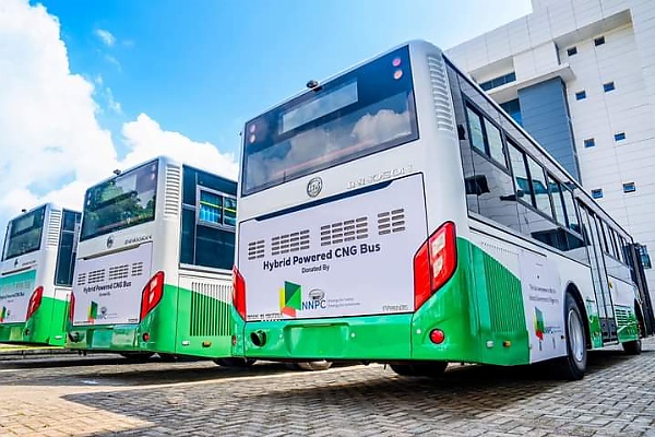 Tinubu Commissions Thirty 100-passenger Innoson CNG-powered Hybrid Buses - autojosh 