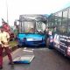 Several Passengers Injured After Two BRT Buses Collided In Lagos - autojosh